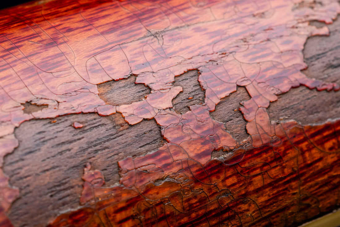 George Harrison 1964 SG neck detail