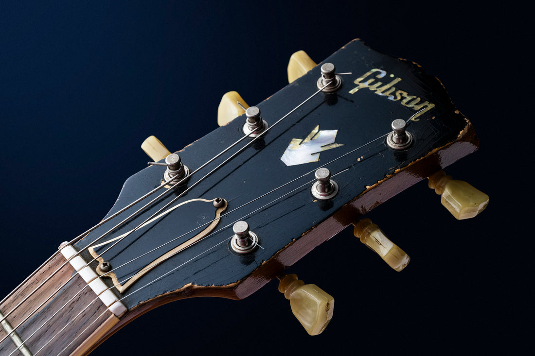 George Harrison 1964 Gibson SG headstock