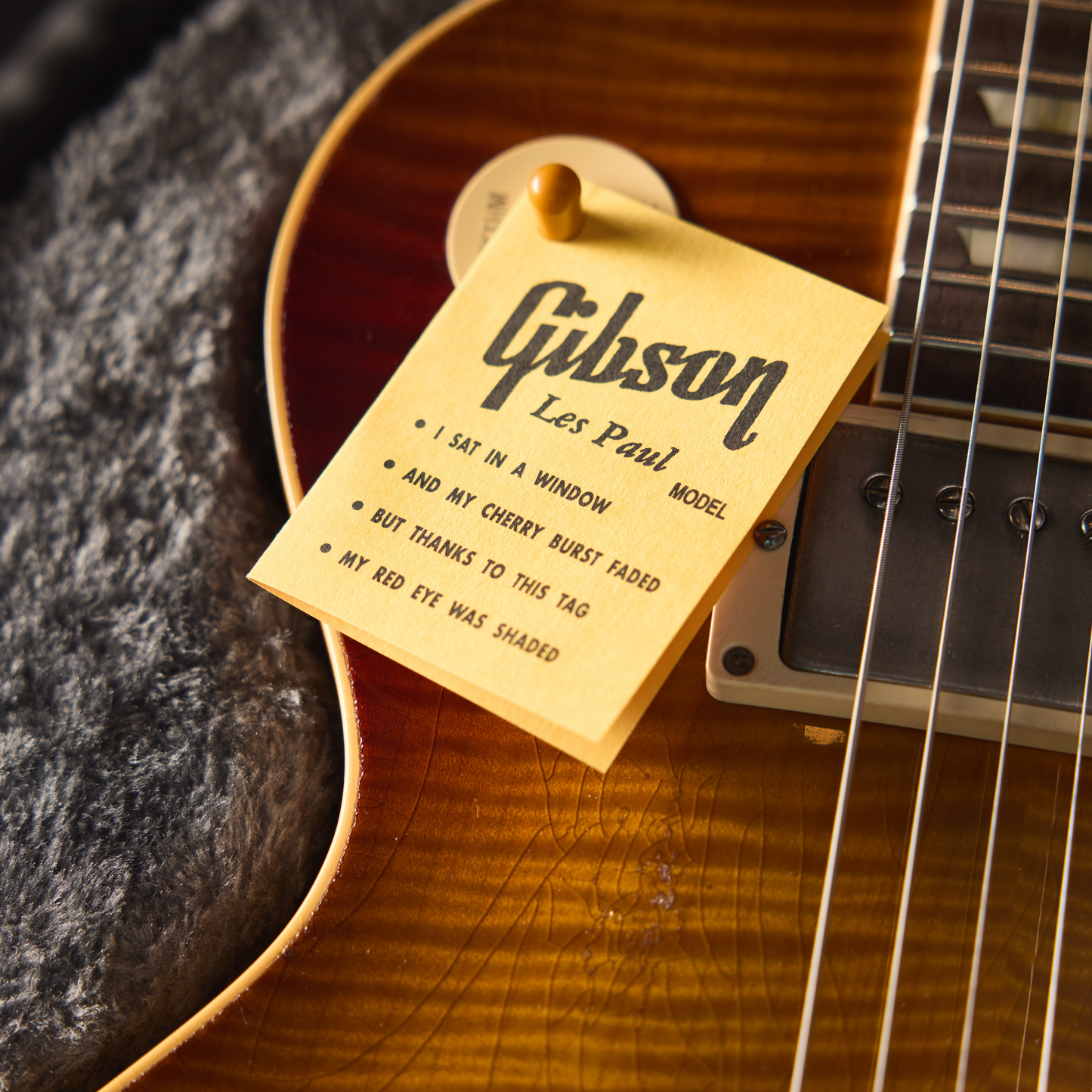 Gibson Custom Jason Isbell "Red Eye" 1959 Les Paul Standard Collector's Edition, Red Eye Burst Electric Guitar Gibson Custom