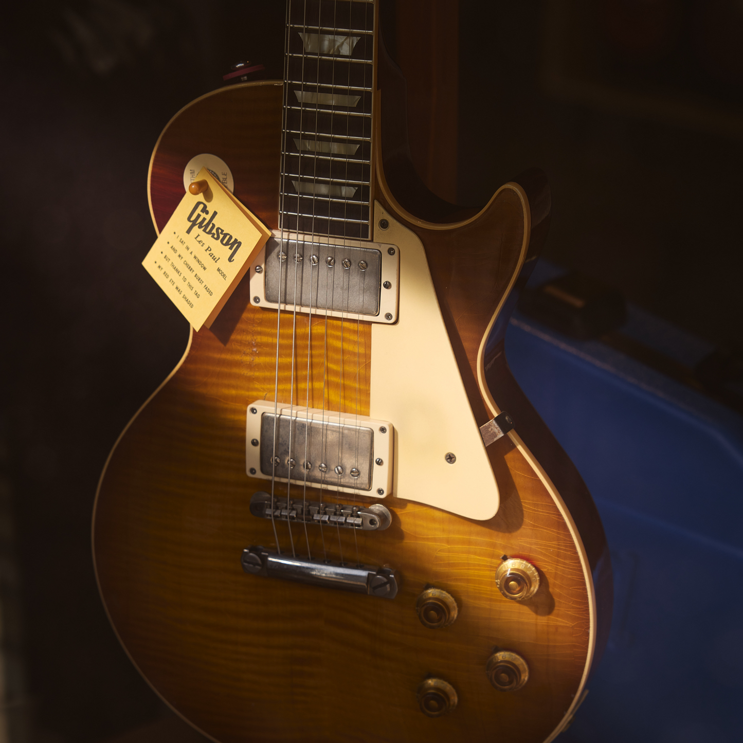 Gibson Custom Jason Isbell "Red Eye" 1959 Les Paul Standard Collector's Edition, Red Eye Burst Electric Guitar Gibson Custom