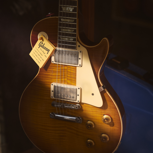Gibson Custom Jason Isbell "Red Eye" 1959 Les Paul Standard Collector's Edition, Red Eye Burst Electric Guitar Gibson Custom