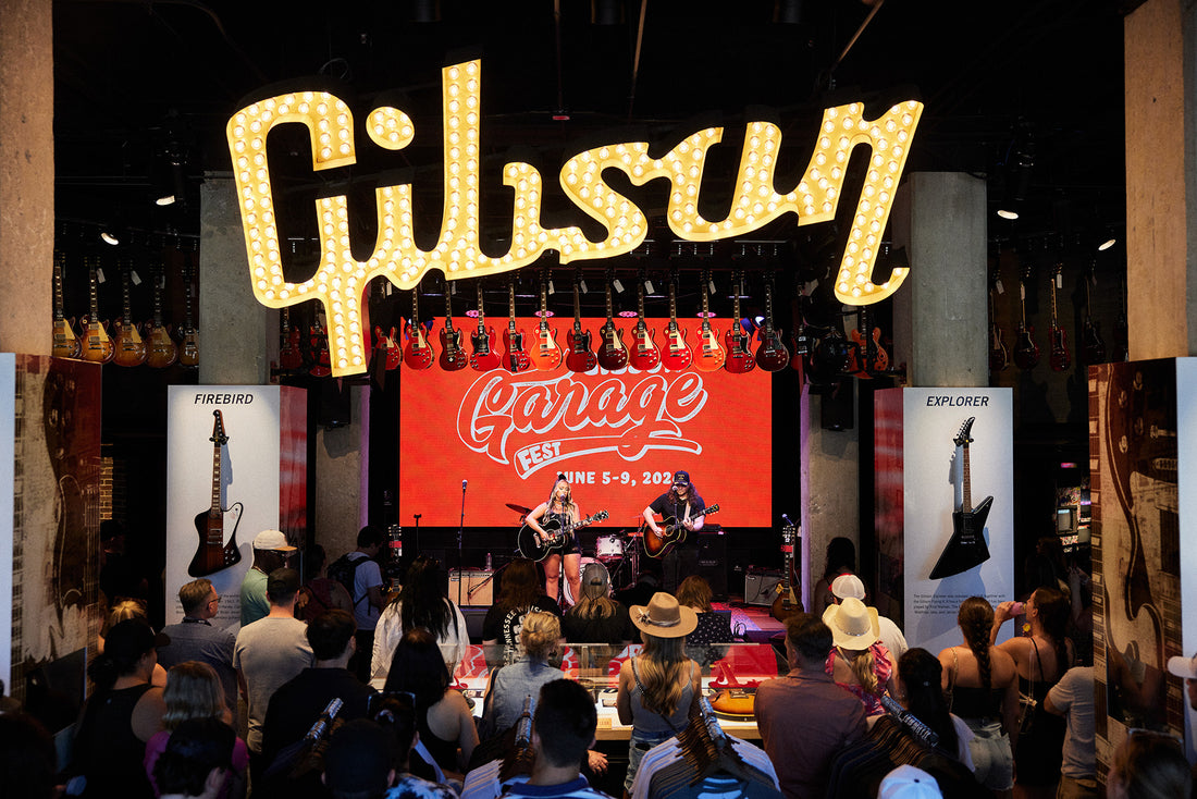 Gibson Garage Fest 2026 takes place in Nashville from June 3-5th