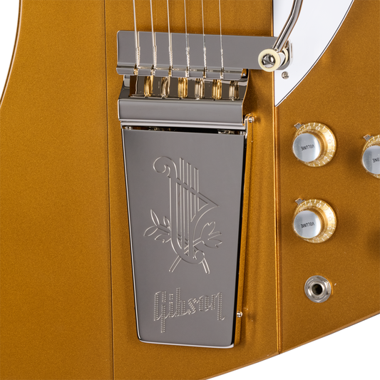Gibson Custom LE 1963 Firebird VII Reissue, Gloss, Double Gold Electric Guitar Gibson Custom