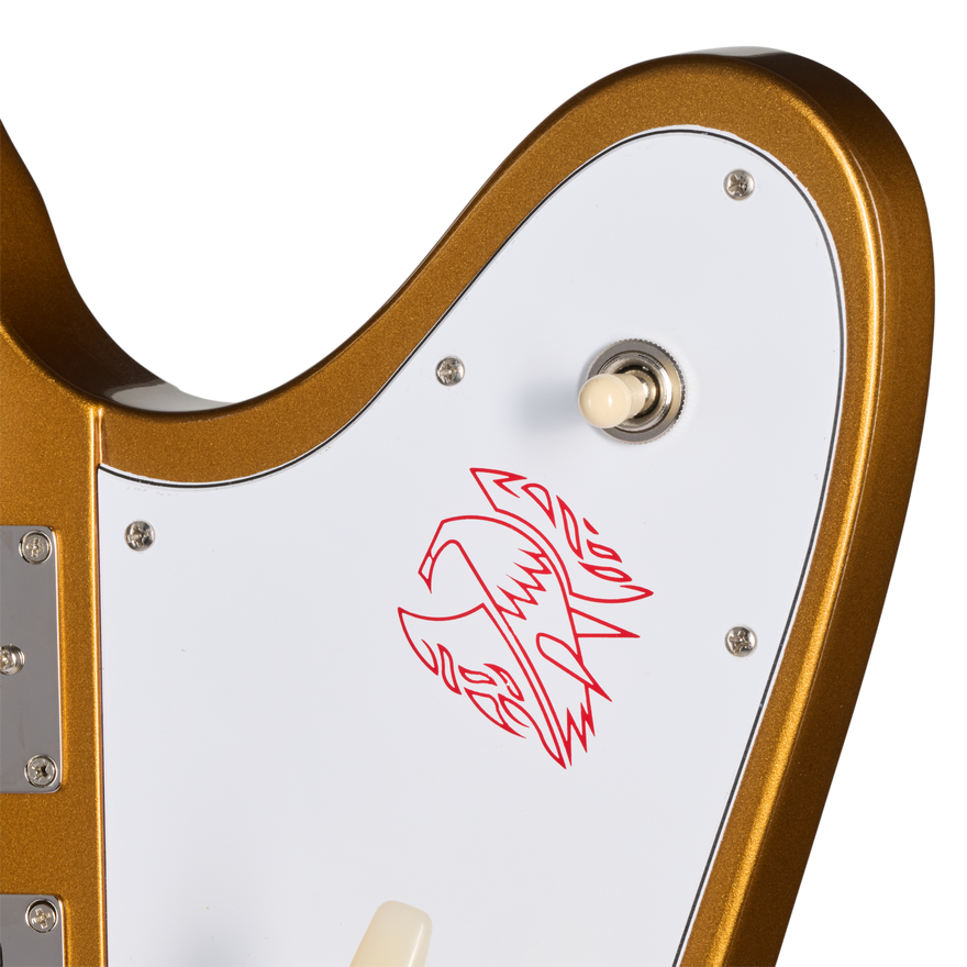 Gibson Custom LE 1963 Firebird VII Reissue, Gloss, Double Gold Electric Guitar Gibson Custom