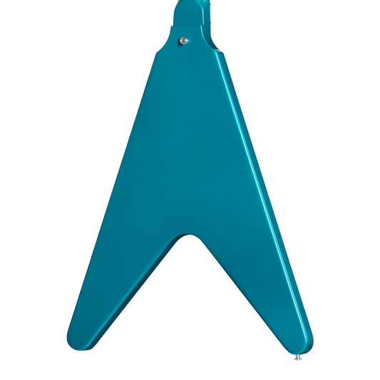 Gibson Custom LE 1969 Flying V Reissue, Gloss, Aqua Mist Electric Guitar Gibson Custom