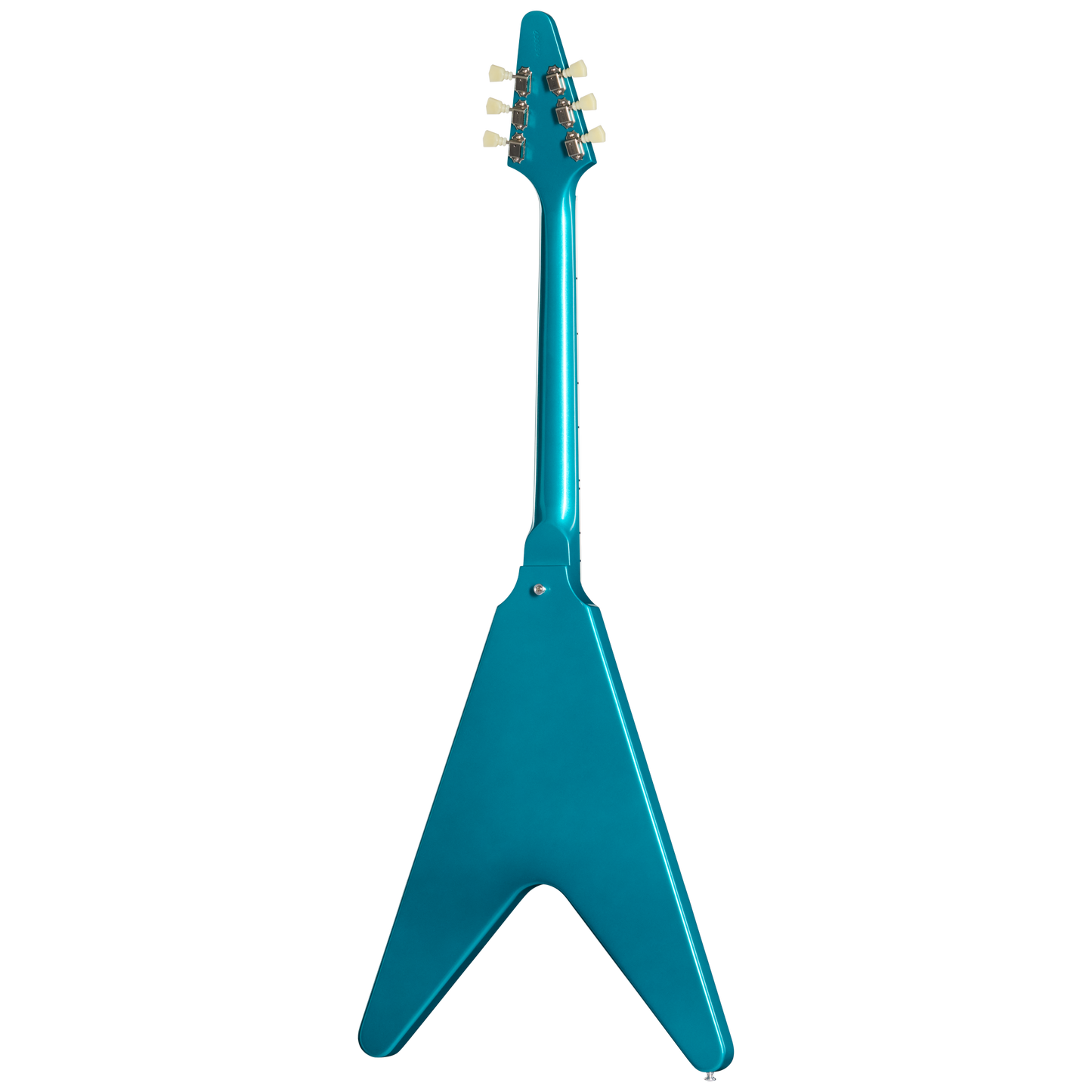 Gibson Custom LE 1969 Flying V Reissue, Gloss, Aqua Mist Electric Guitar Gibson Custom