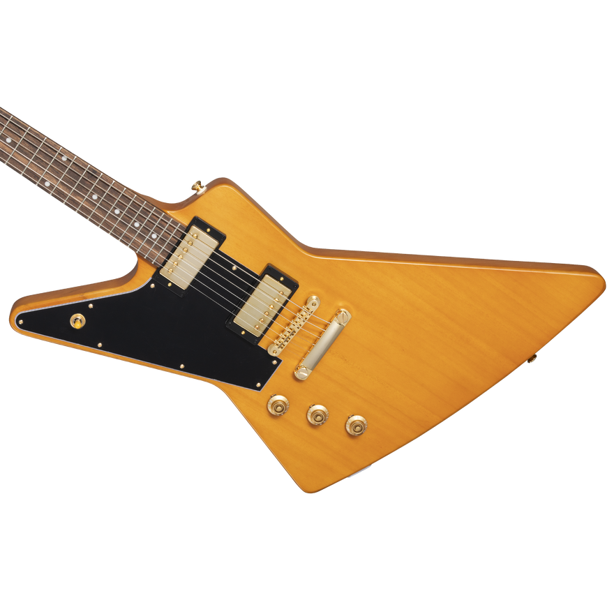 Epiphone IGC 1958 Korina Explorer, Left Handed, Aged Natural, Exclusive Electric Guitar Epiphone