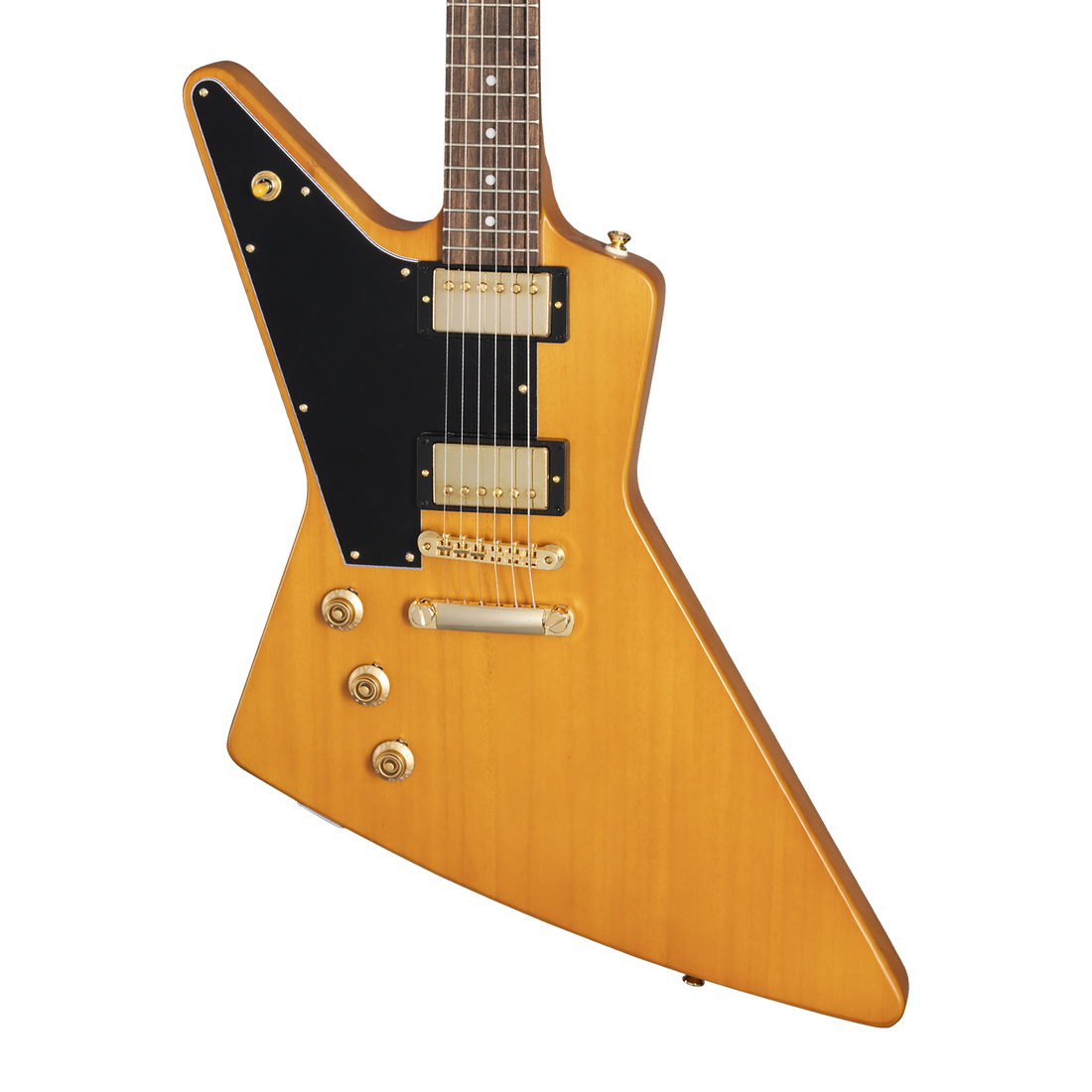 Epiphone IGC 1958 Korina Explorer, Left Handed, Aged Natural, Exclusive Electric Guitar Epiphone
