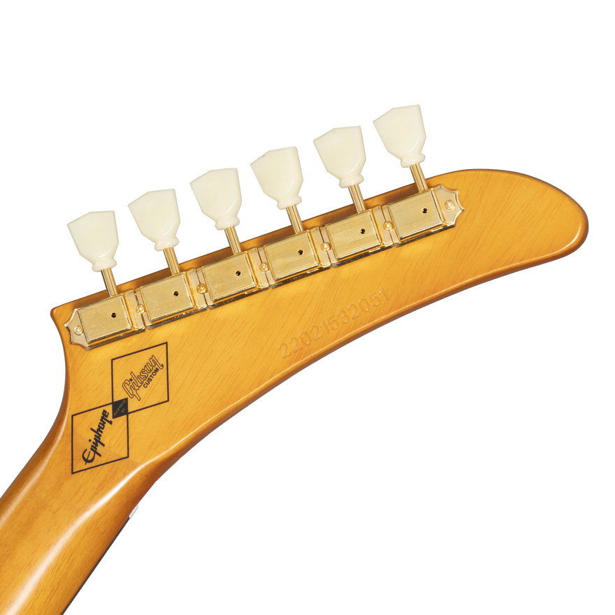 Epiphone IGC 1958 Korina Explorer, Left Handed, Aged Natural, Exclusive Electric Guitar Epiphone