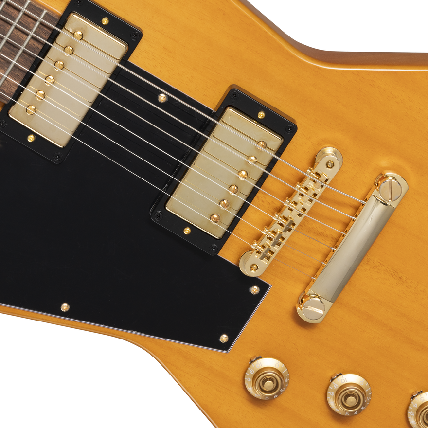 Epiphone IGC 1958 Korina Explorer, Left Handed, Aged Natural, Exclusive Electric Guitar Epiphone