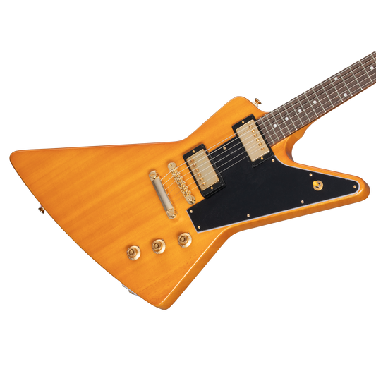 Epiphone IGC 1958 Korina Explorer, Aged Natural, Exclusive Electric Guitar Epiphone