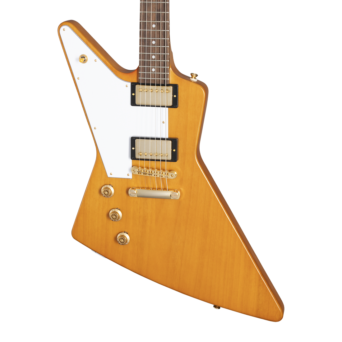 Epiphone IGC 1958 Korina Explorer, Left Handed, Aged Natural Electric Guitar Epiphone