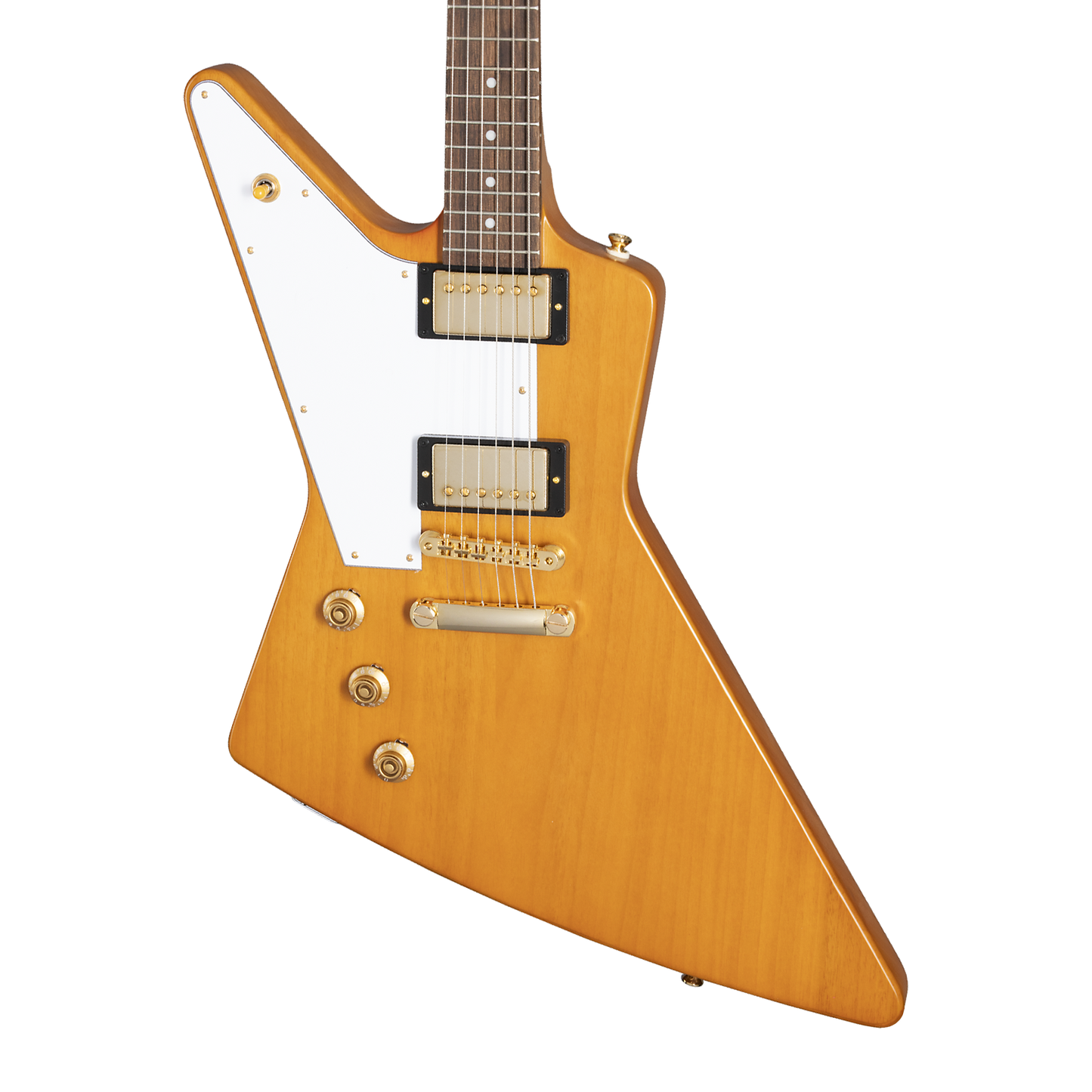 Epiphone IGC 1958 Korina Explorer, Left Handed, Aged Natural Electric Guitar Epiphone
