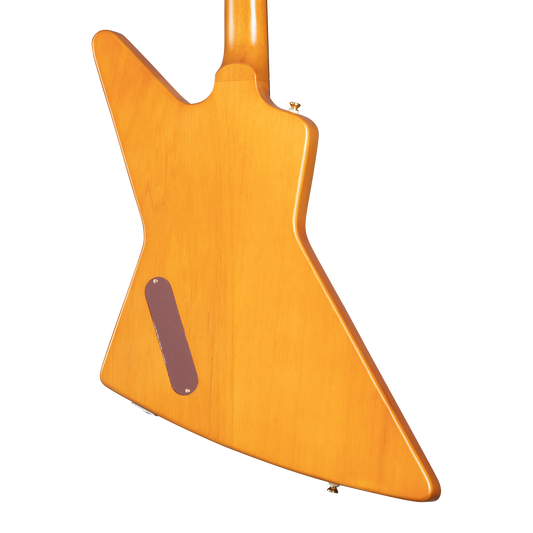 Epiphone IGC 1958 Korina Explorer (White Pickguard), Aged Natural Electric Guitar Epiphone