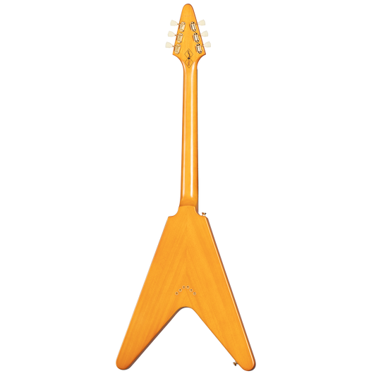 Epiphone IGC 1958 Korina Flying V, Aged Natural, Exclusive Electric Guitar Epiphone