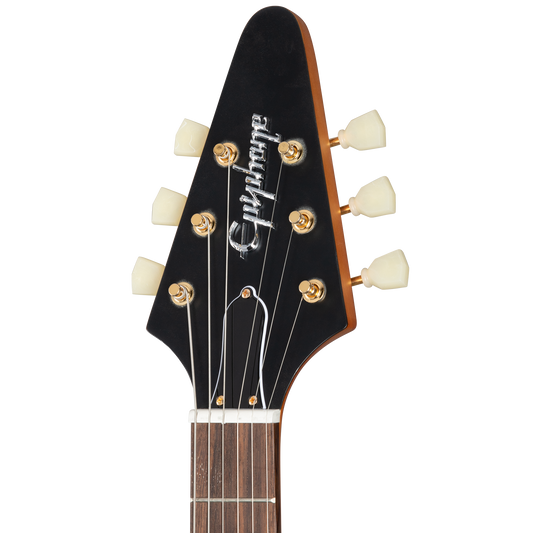 Epiphone IGC 1958 Korina Flying V, Aged Natural Electric Guitar Epiphone