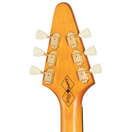 Epiphone IGC 1958 Korina Flying V, Aged Natural Electric Guitar Epiphone