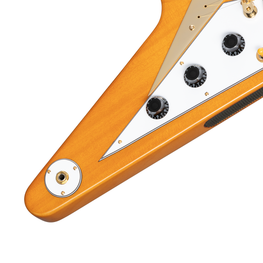Epiphone IGC 1958 Korina Flying V, Aged Natural Electric Guitar Epiphone