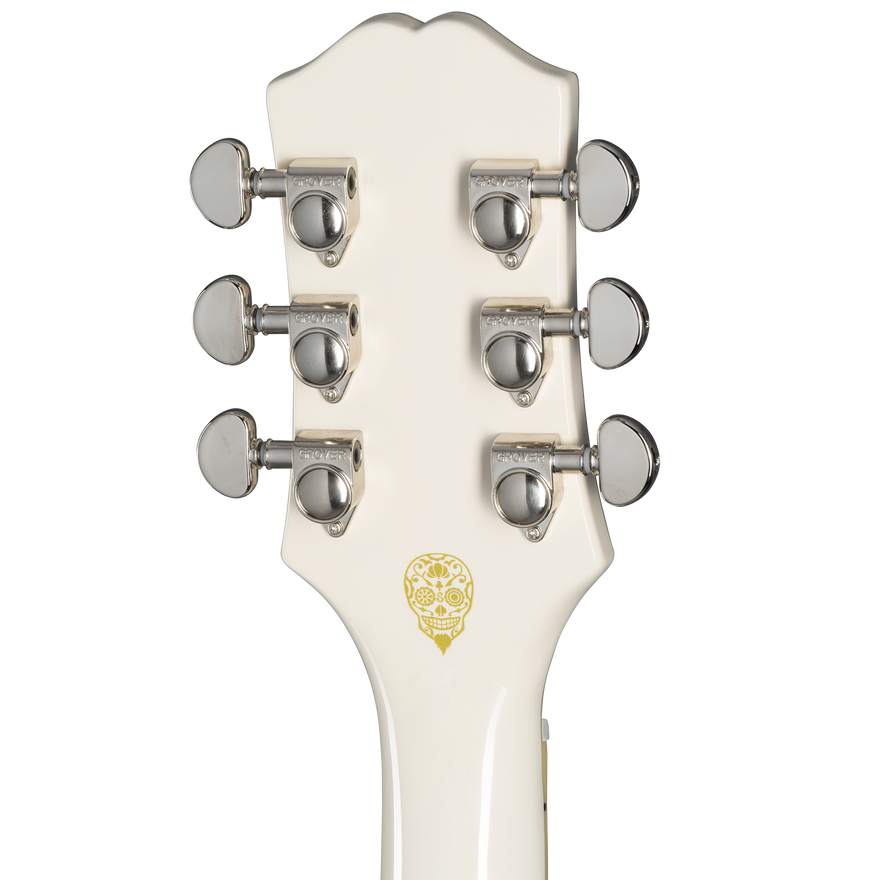 Epiphone Shinichi Ubukata ES-355 Custom, Classic White Electric Guitar Epiphone