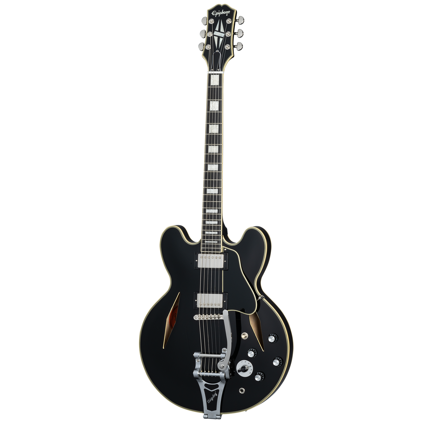 Epiphone Shinichi Ubukata ES-355 Custom, Ebony Electric Guitar Epiphone