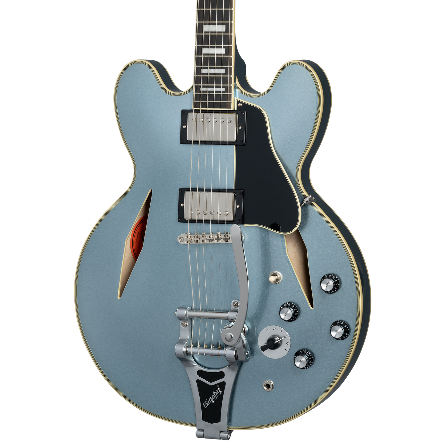 CALLUM TEST Shinichi Ubukata ES-355 Custom, Pelham Blue Electric Guitar Gibson