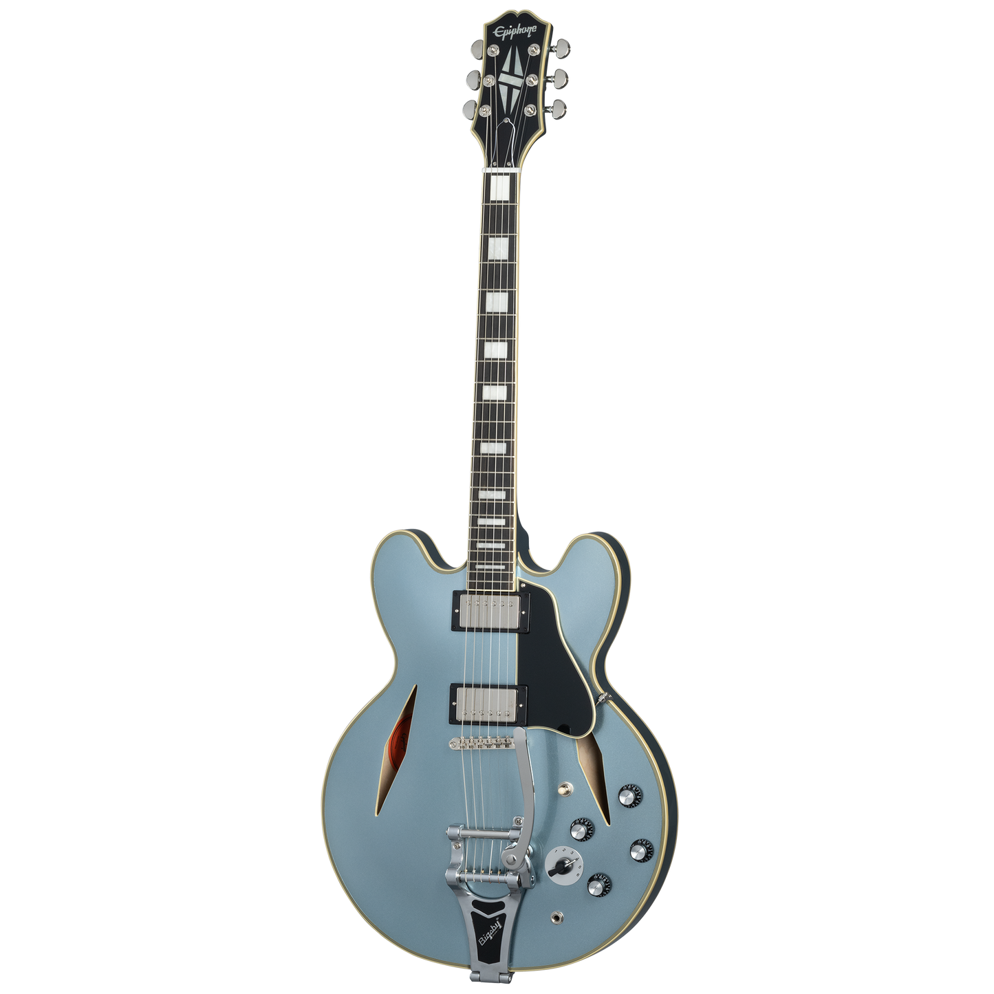 CALLUM TEST Shinichi Ubukata ES-355 Custom, Pelham Blue Electric Guitar Gibson