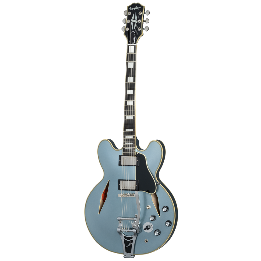 CALLUM TEST Shinichi Ubukata ES-355 Custom, Pelham Blue Electric Guitar Gibson