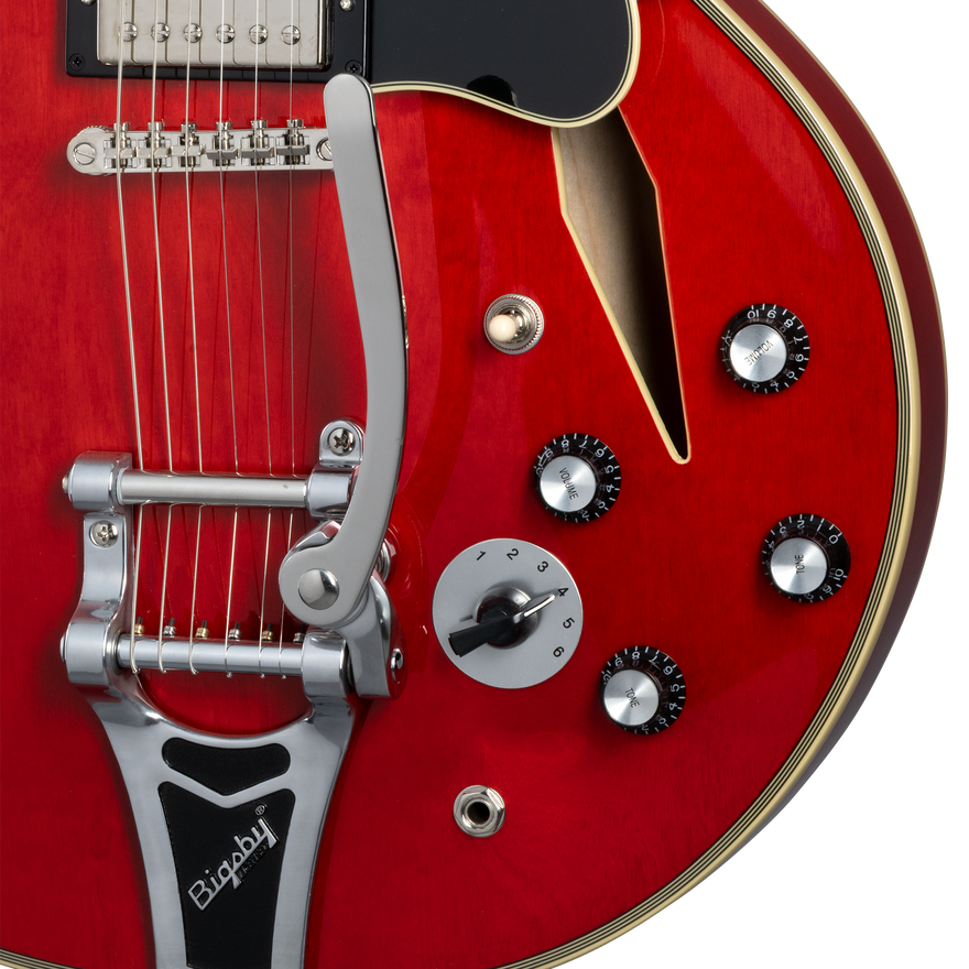 Epiphone Shinichi Ubukata ES-355 Custom, Sixties Cherry Electric Guitar Epiphone