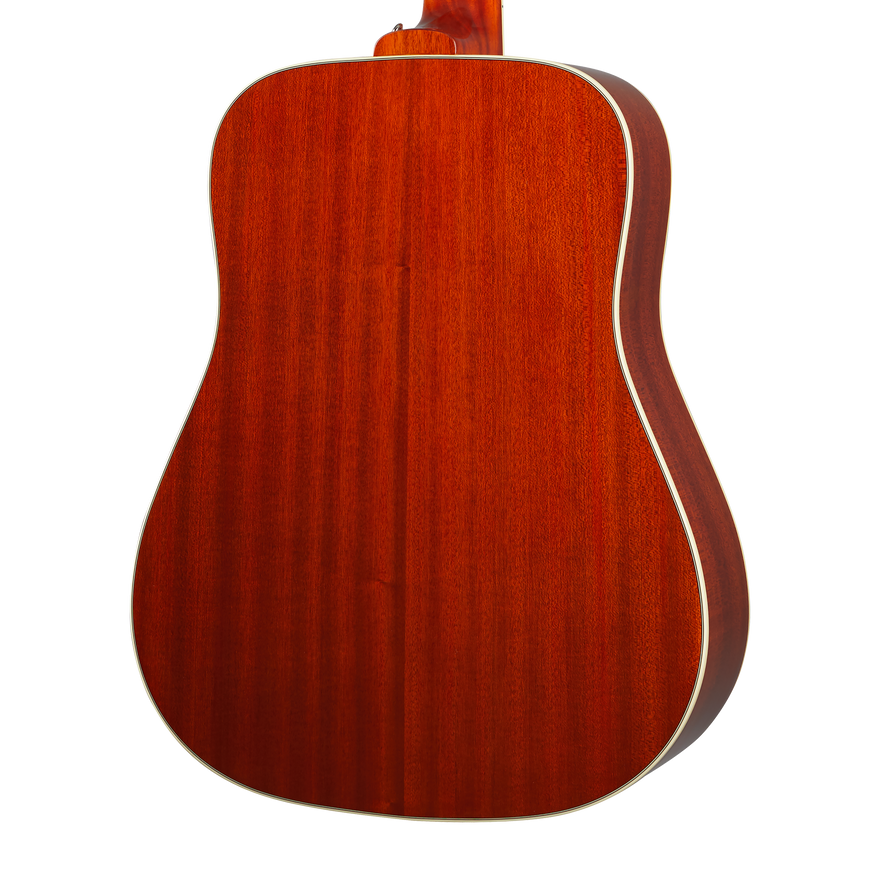 Epiphone Hummingbird 12-String, Aged Cherry Sunburst Gloss Acoustic Guitar Epiphone