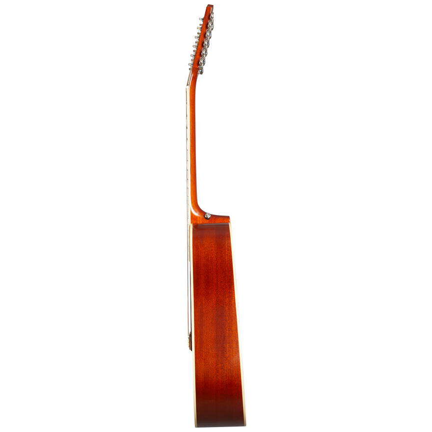 Epiphone Hummingbird 12-String, Aged Cherry Sunburst Gloss Acoustic Guitar Epiphone