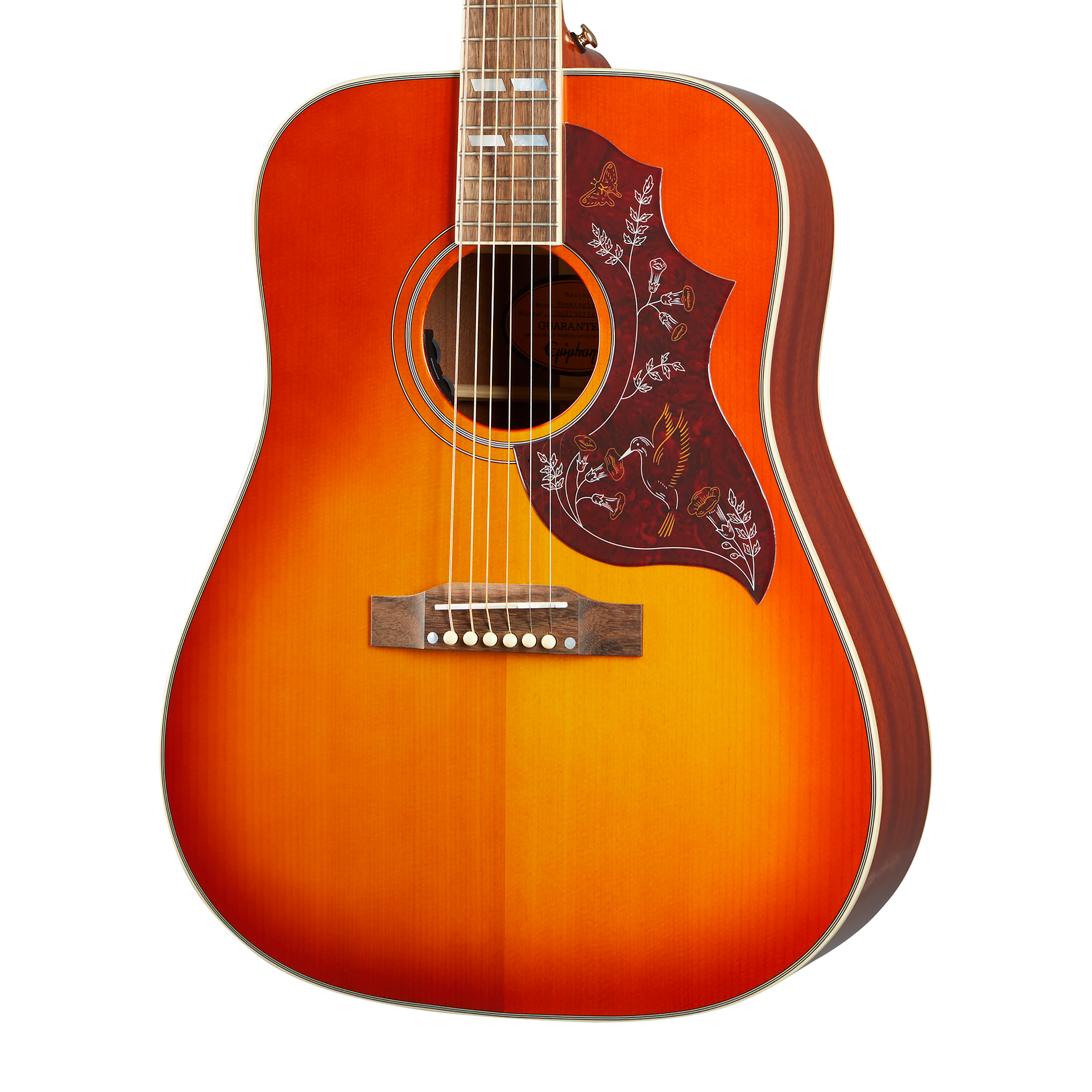美品 Epiphone Hummingbird Artist Wピックアップ付 Restock Epiphone Hummingbird Artist Acoustic Guitar Blue