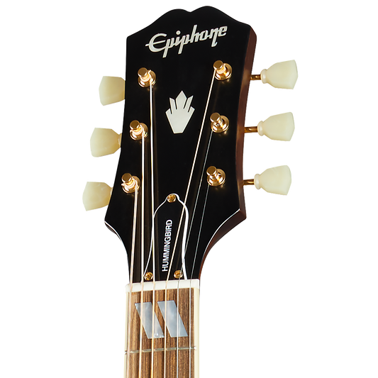 Epiphone Hummingbird, Aged Antique Natural Gloss Acoustic Guitar Epiphone