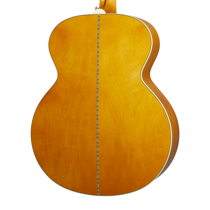 Epiphone J-200, Aged Antique Natural Gloss Acoustic Guitar Epiphone