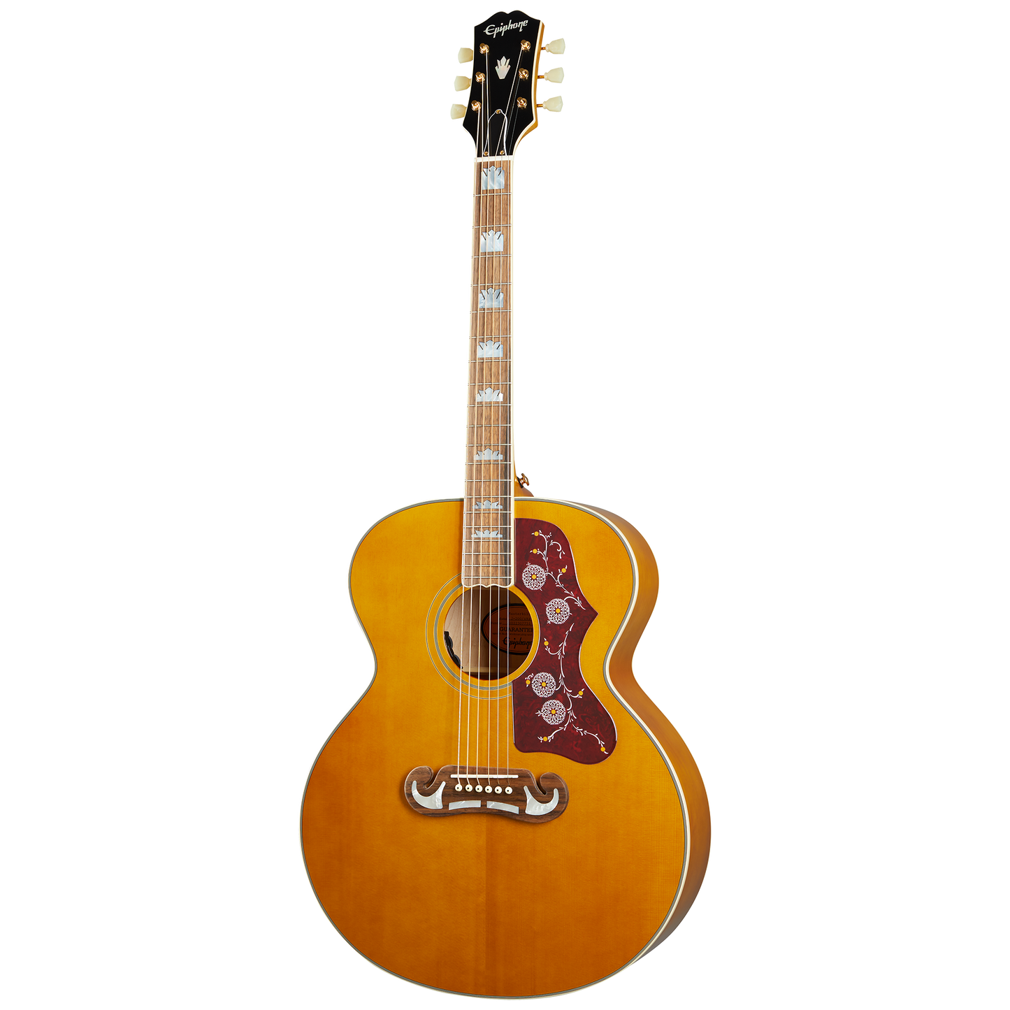 Epiphone J-200, Aged Antique Natural Gloss Acoustic Guitar Epiphone