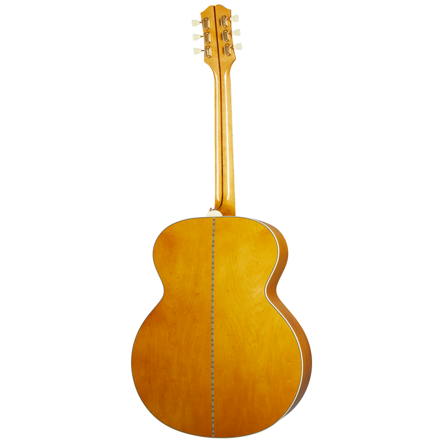 Epiphone J-200, Aged Antique Natural Gloss Acoustic Guitar Epiphone