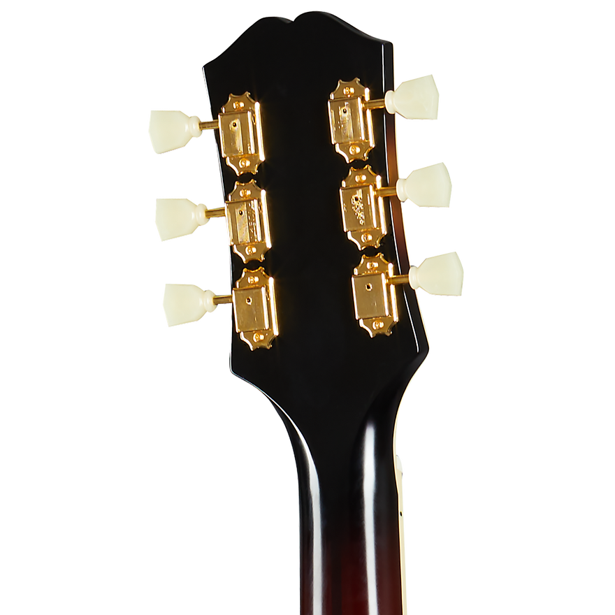 Epiphone J-200, Aged Vintage Sunburst Gloss Acoustic Guitar Epiphone