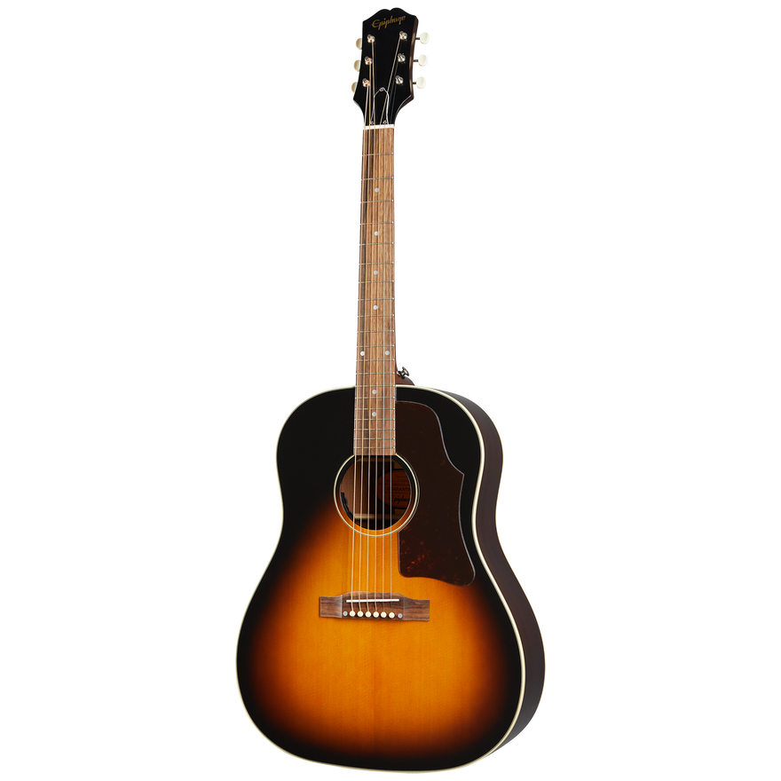 Epiphone J-45, Aged Vintage Sunburst Gloss Acoustic Guitar Epiphone