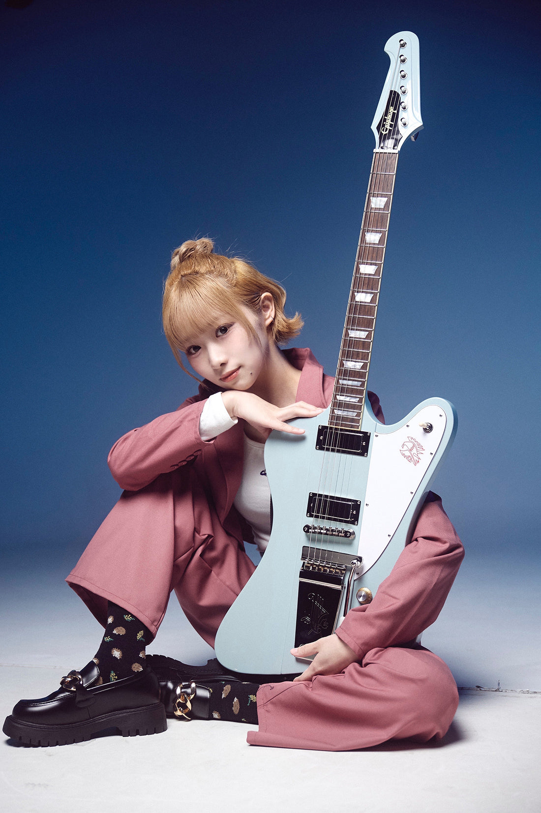 ASAKA with Epiphone Firebird