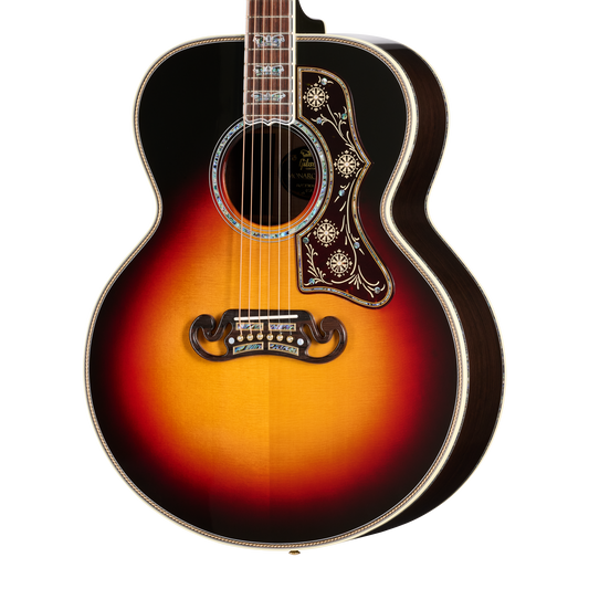Gibson Custom SJ-200 Monarch #100 Brazilian Rosewood, Tri Burst Acoustic Guitar Gibson Custom