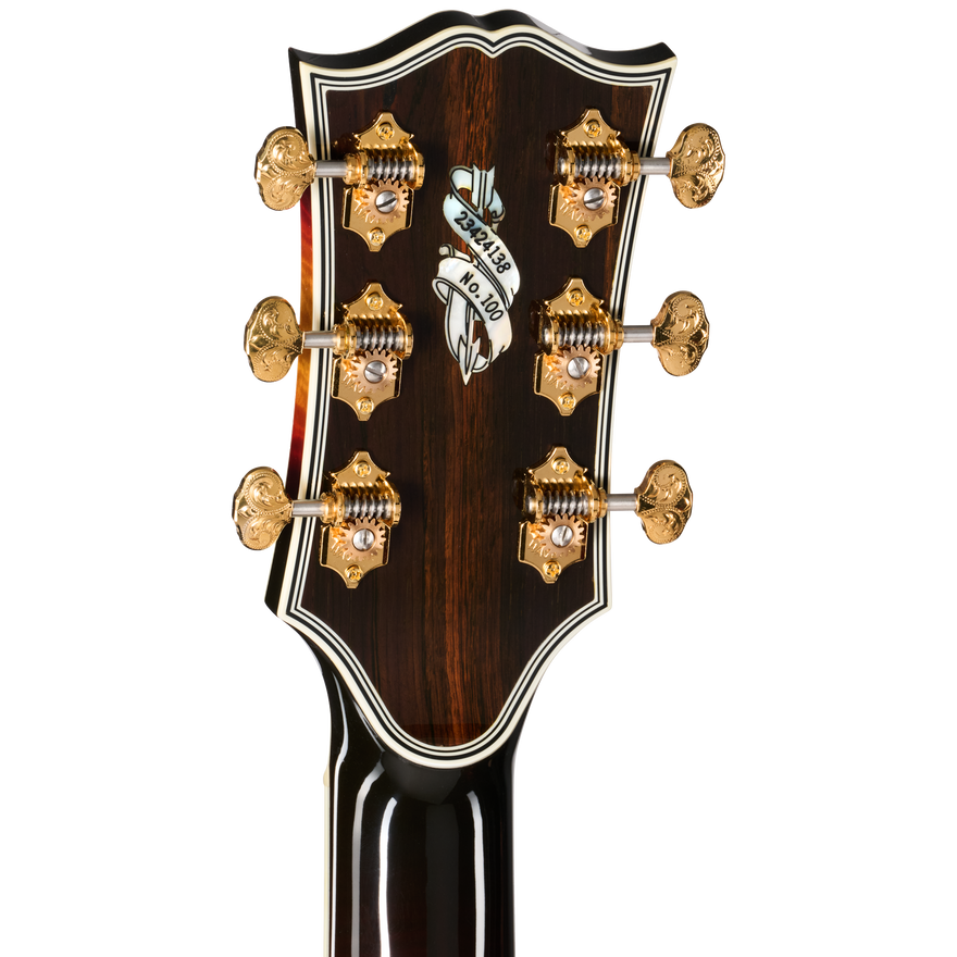 Gibson Custom SJ-200 Monarch #100 Brazilian Rosewood, Tri Burst Acoustic Guitar Gibson Custom
