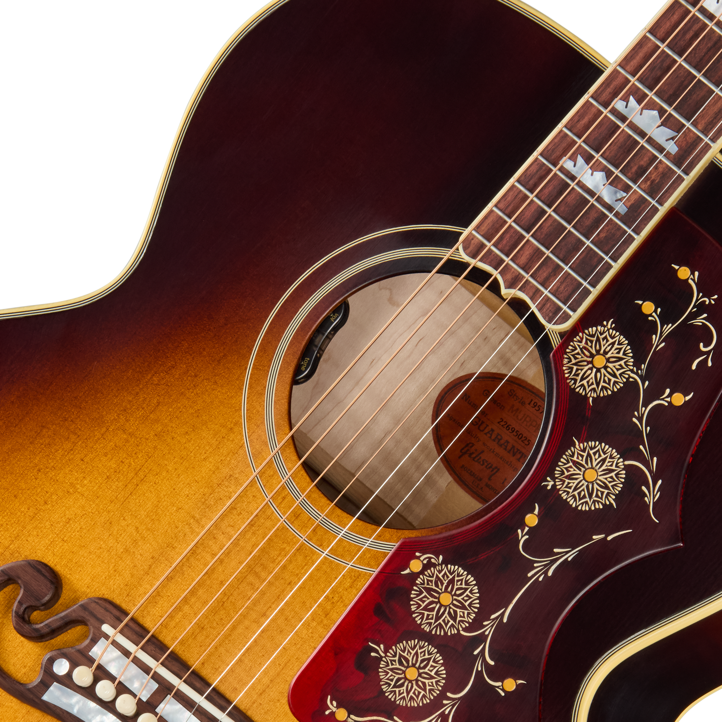 Gibson Custom 1957 SJ-200 Reissue with HiFi, Ultra Light Aged, Vintage Sunburst