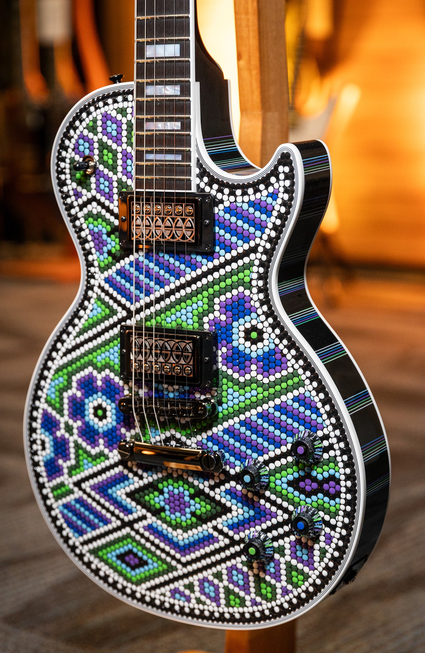 Gibson at NAMM 2026: Master Artisan Rickie Hinrichsen wows with custom