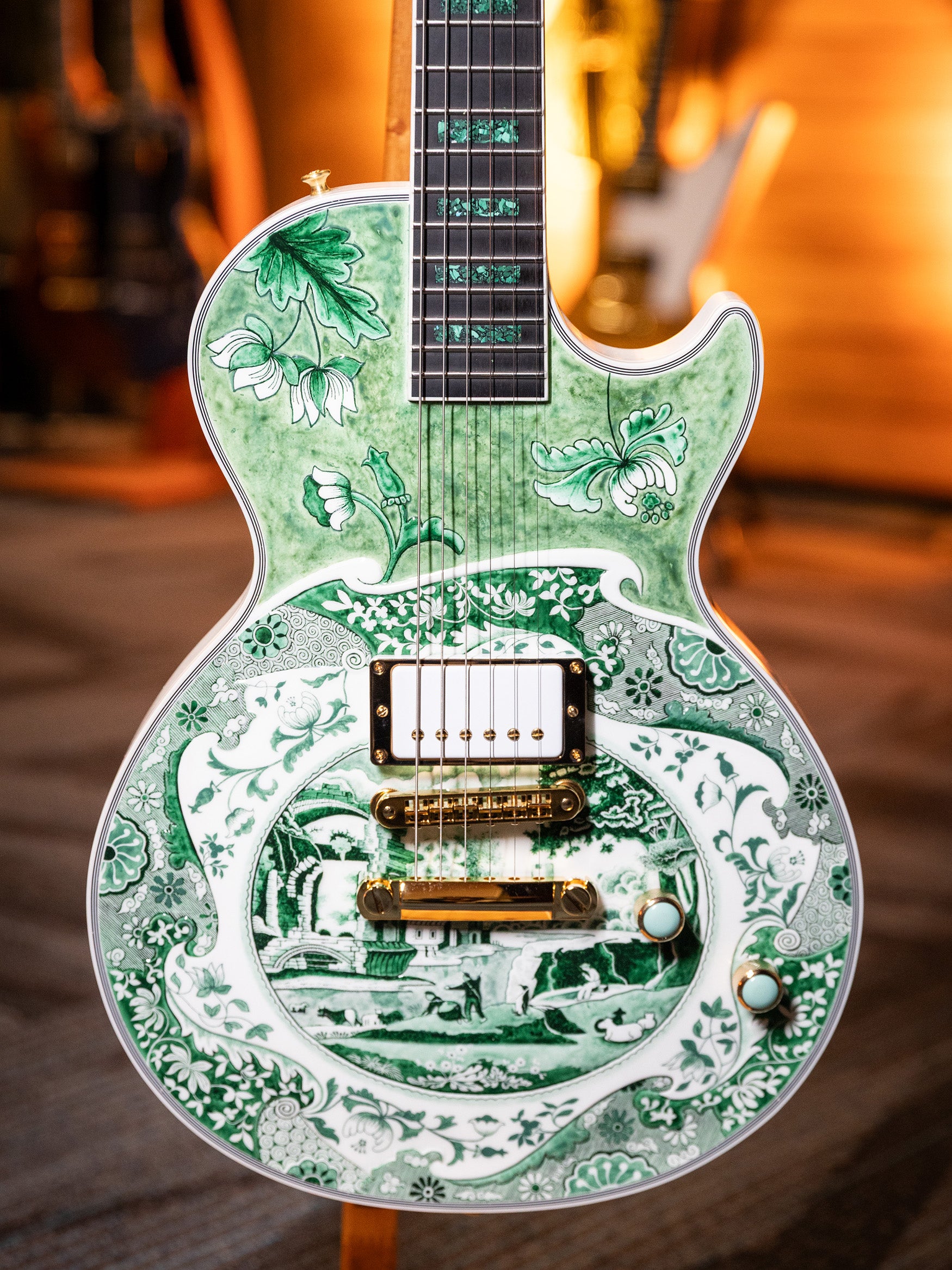 Gibson at NAMM 2026: Master Artisan Rickie Hinrichsen wows with custom