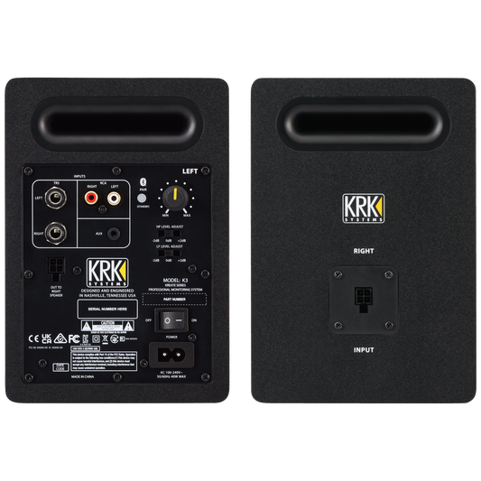 KREATE 3 POWERED STUDIO MONITOR, PAIR, UK Studio Monitors KRK