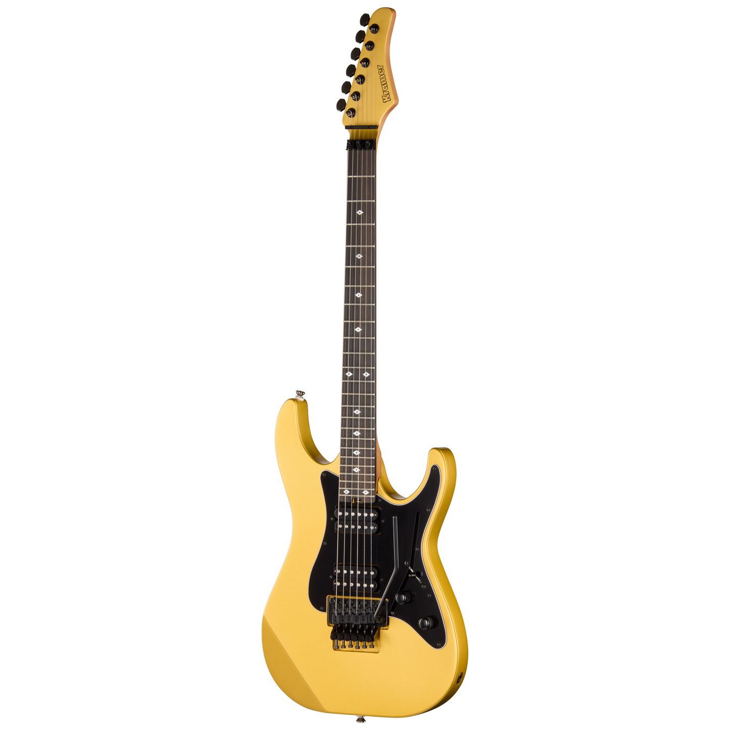 Kramer 50th Anniversary Volante HHFR, Anniversary Gold Electric Guitar Kramer