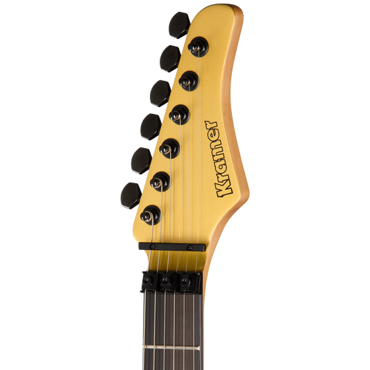 Kramer 50th Anniversary Volante HHFR, Anniversary Gold Electric Guitar Kramer