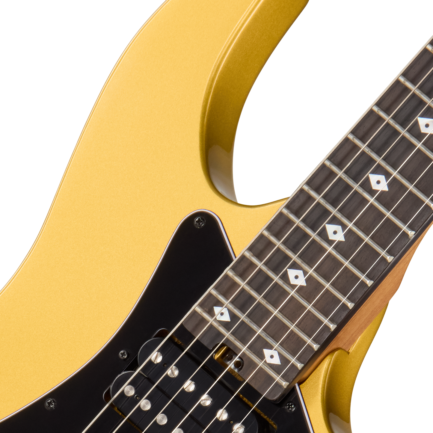 Kramer 50th Anniversary Volante HHFR, Anniversary Gold Electric Guitar Kramer