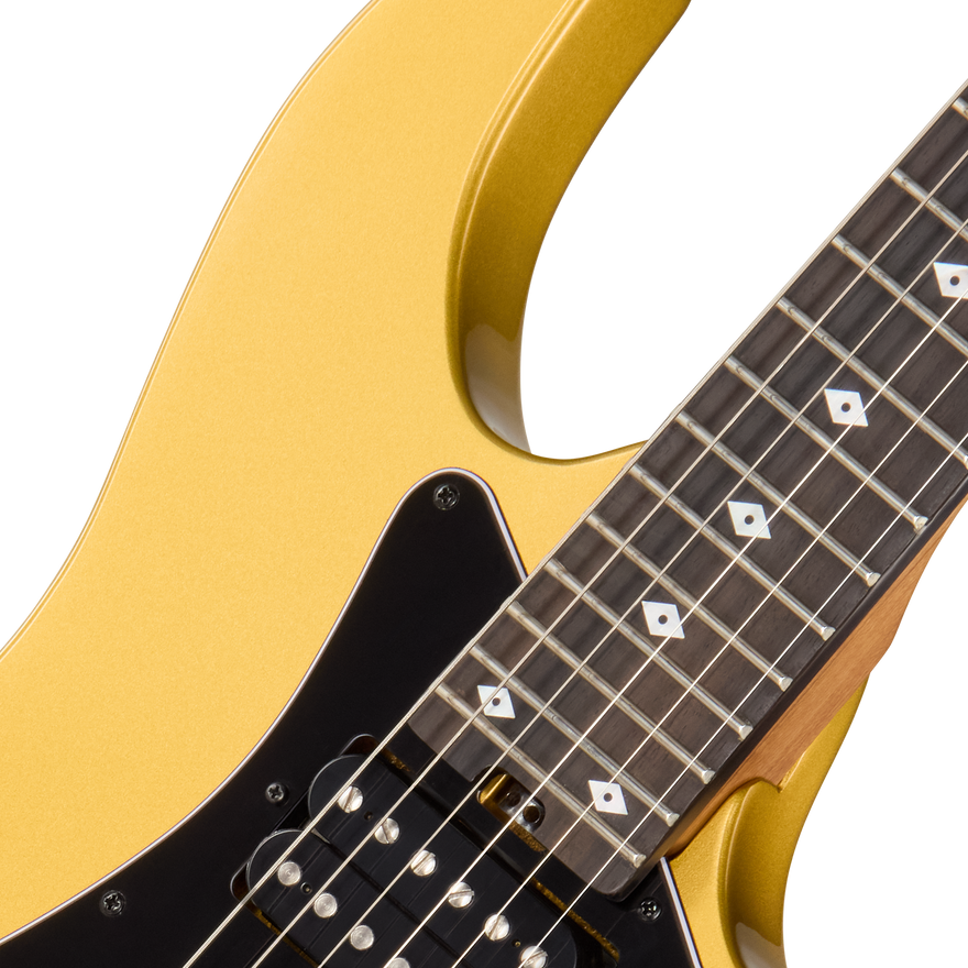 Kramer 50th Anniversary Volante HHFR, Anniversary Gold Electric Guitar Kramer
