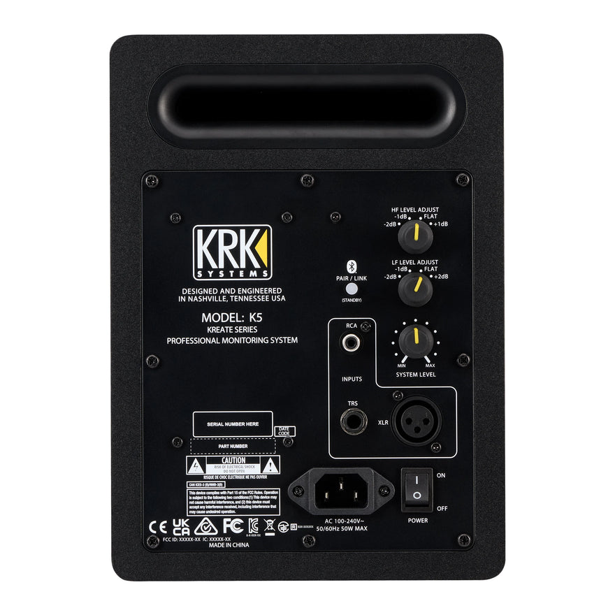 KREATE 5 POWERED STUDIO MONITOR, UK Studio Monitors KRK