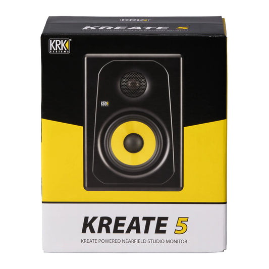 KREATE 5 POWERED STUDIO MONITOR, UK Studio Monitors KRK